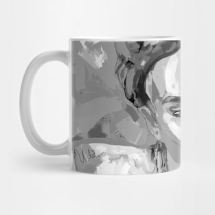 Frida Kahlo Black and White 9 Mug